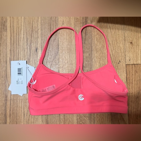 Johnny Was Calme Endurance Cross Back Sports Bra in Coral - Picture 5 of 6